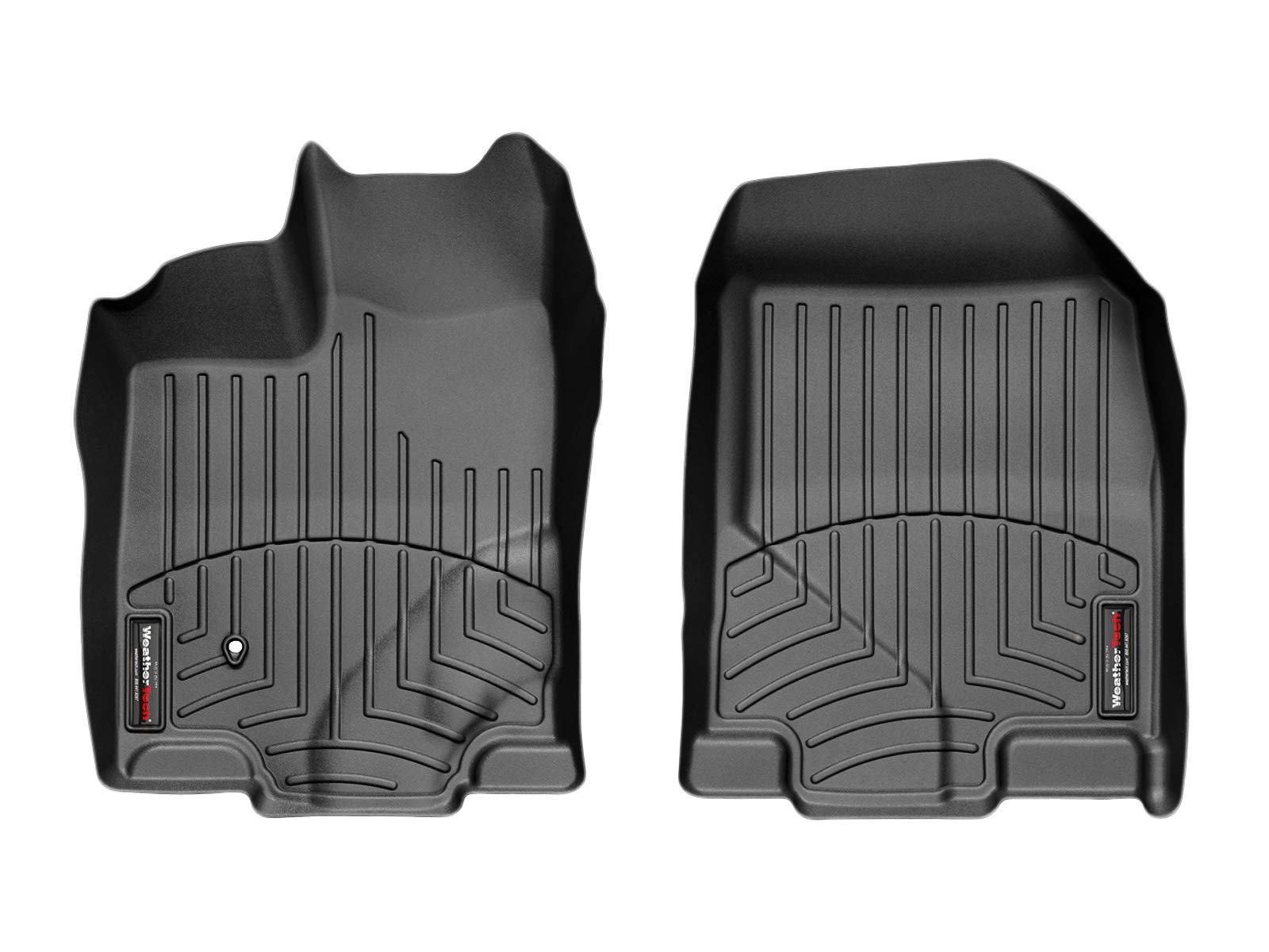 WEATHERTECH 441101 07-10 Ford Edge Front Floor Liners Black von WeatherTech