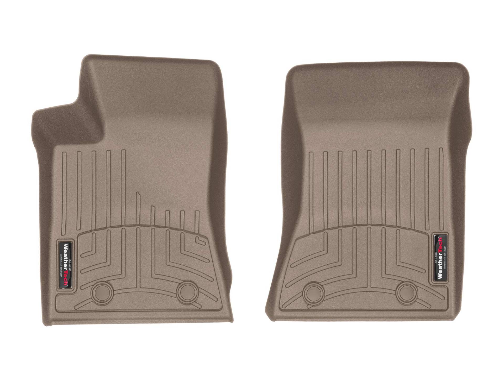 WeatherTech 4512221 Allwetter-Bodeneinlagen, passend für Cadillac STS 2005–2011, Hellbraun von WeatherTech