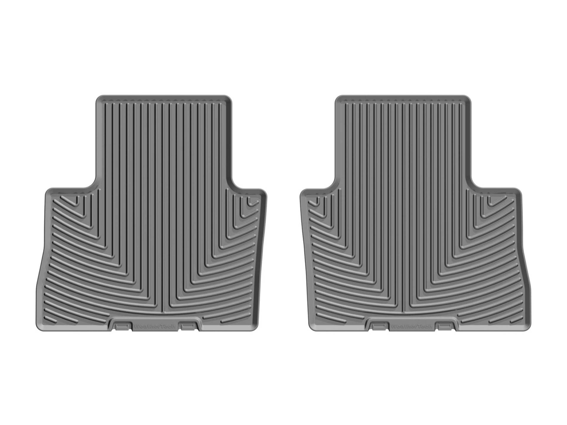 WeatherTech Allwetter Fußmatten Toyota RAV4, RAV4 Hybrid, Venza, RAV4 Prime - 2.Reihe (W525GR), Grau von WeatherTech