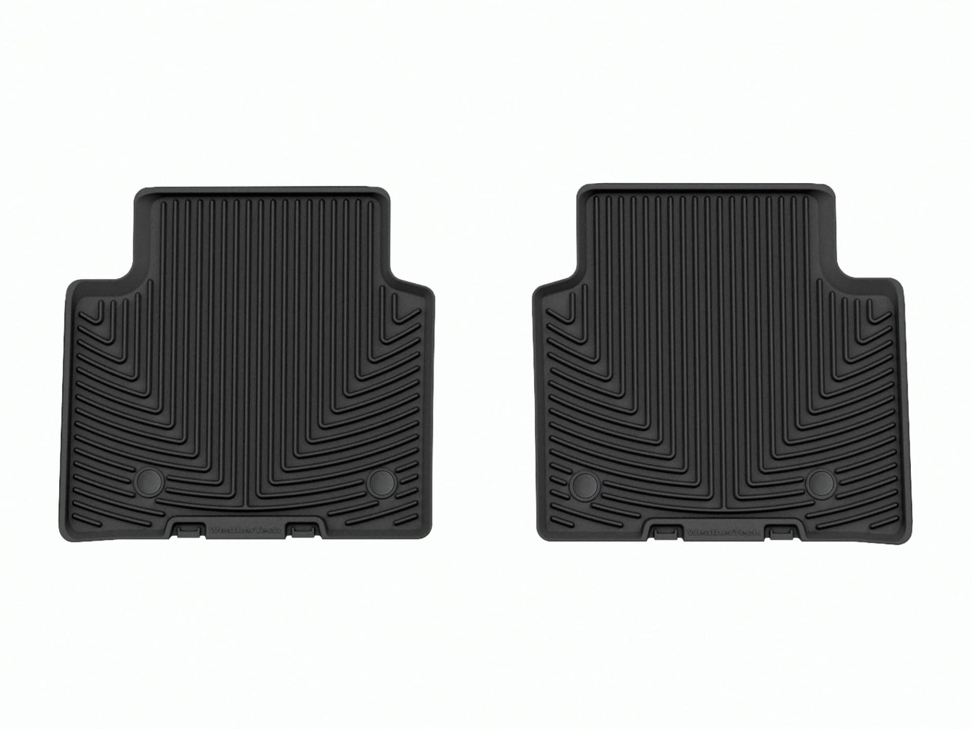 WeatherTech Allwetter Fußmatten für Jeep Grand Cherokee L, Grand Cherokee, Grand Cherokee 4xe - 2.Reihe (W615), Schwarz von WeatherTech