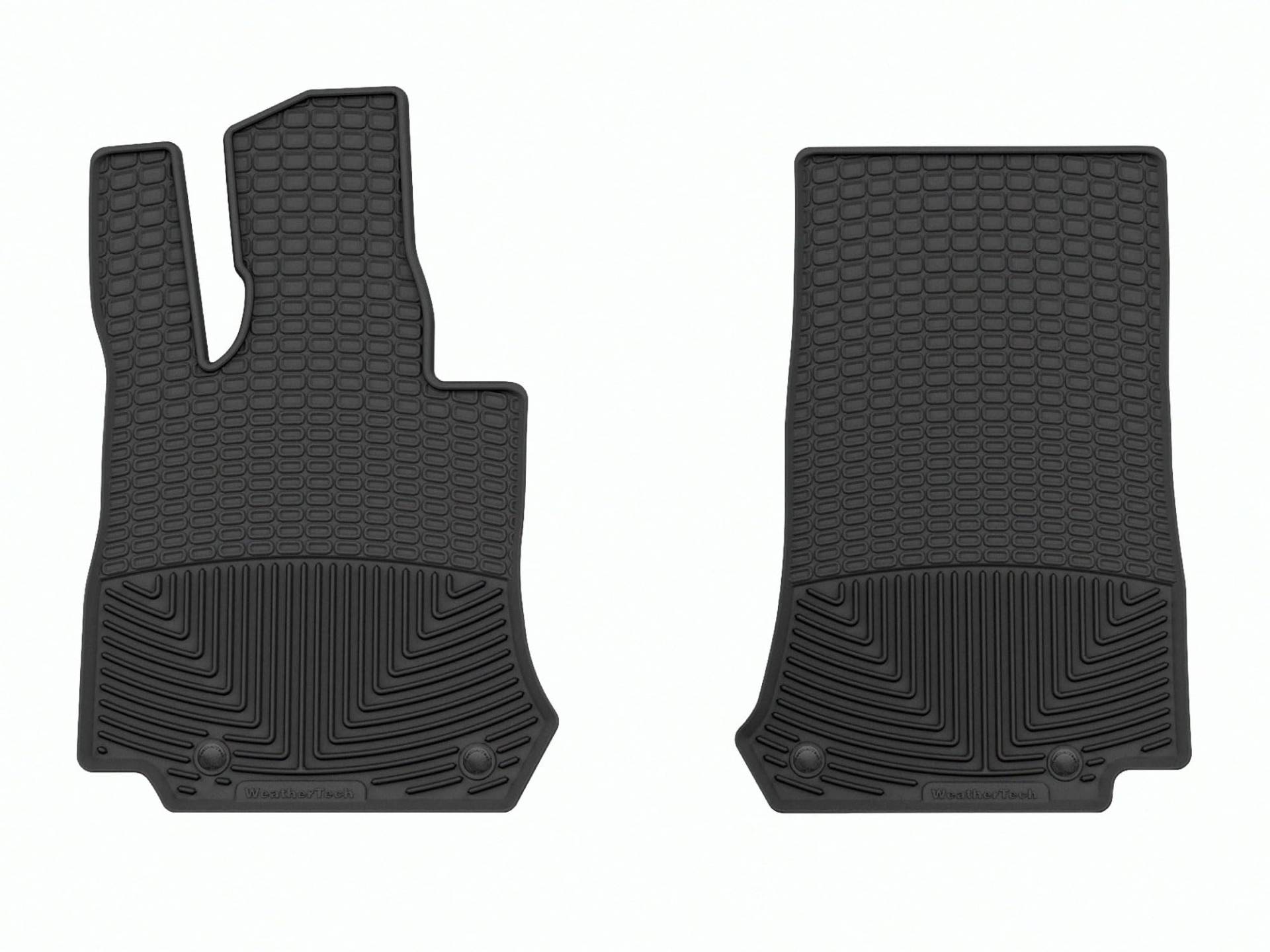 WeatherTech Allwetter Fußmatten für Mercedes AMG GLC 43, AMG GLC 43 SUV, AMG GLC 63 Coupe, AMG GLC 63 S Coupe, GLC Coupe, GLC SUV - 1. Reihe (W442), Schwarz von WeatherTech