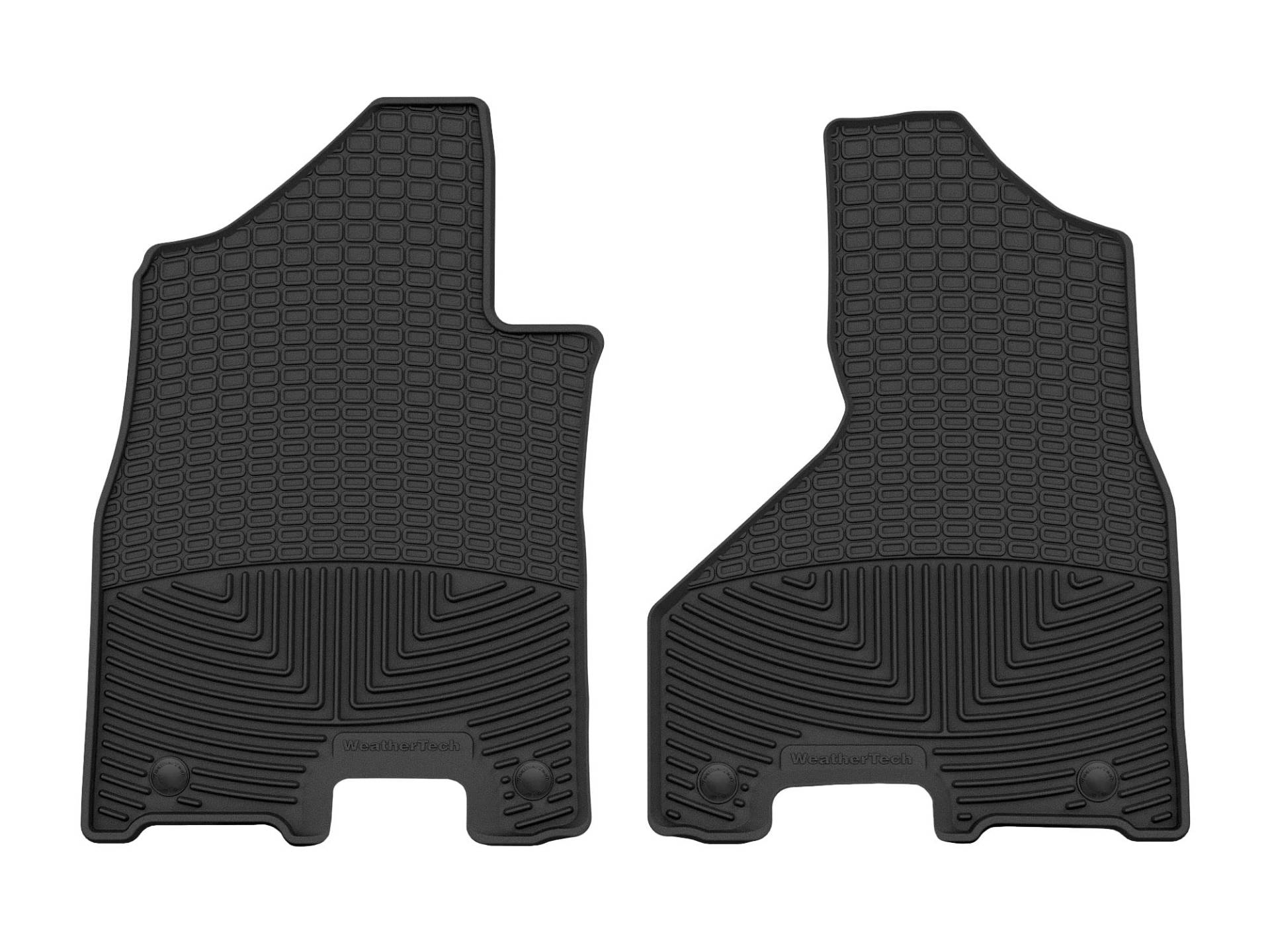 WeatherTech Allwetter Fußmatten für Ram Truck 4500/5500, Ram 2500/3500, Ram Truck 2500/3500, Ram 4500/5500-1st Row (W516), Schwarz von WeatherTech