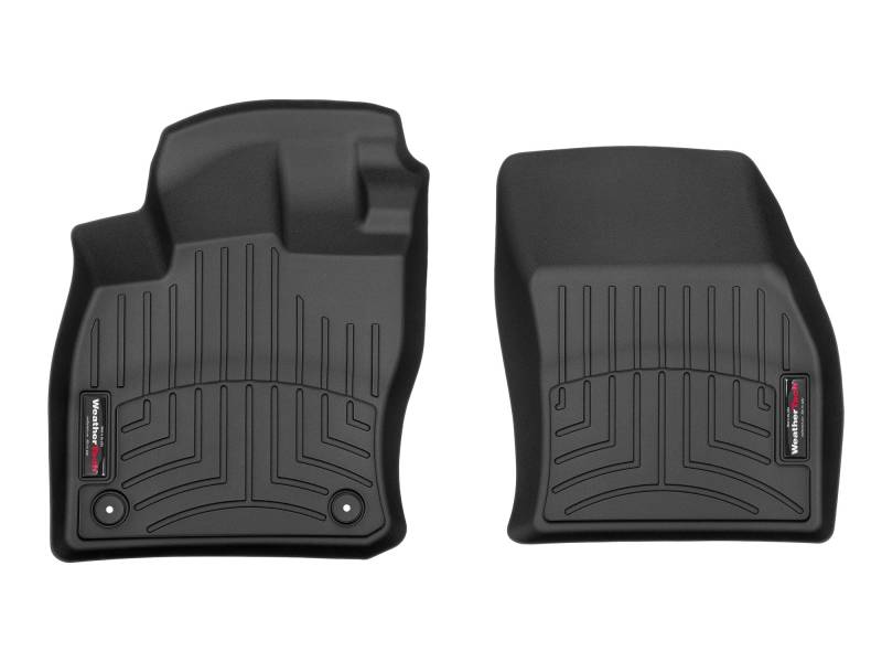 WeatherTech FloorLiner für Volkswagen Taos (4416631) - 1. Reihe (Fahrer & Beifahrer), schwarz von WeatherTech