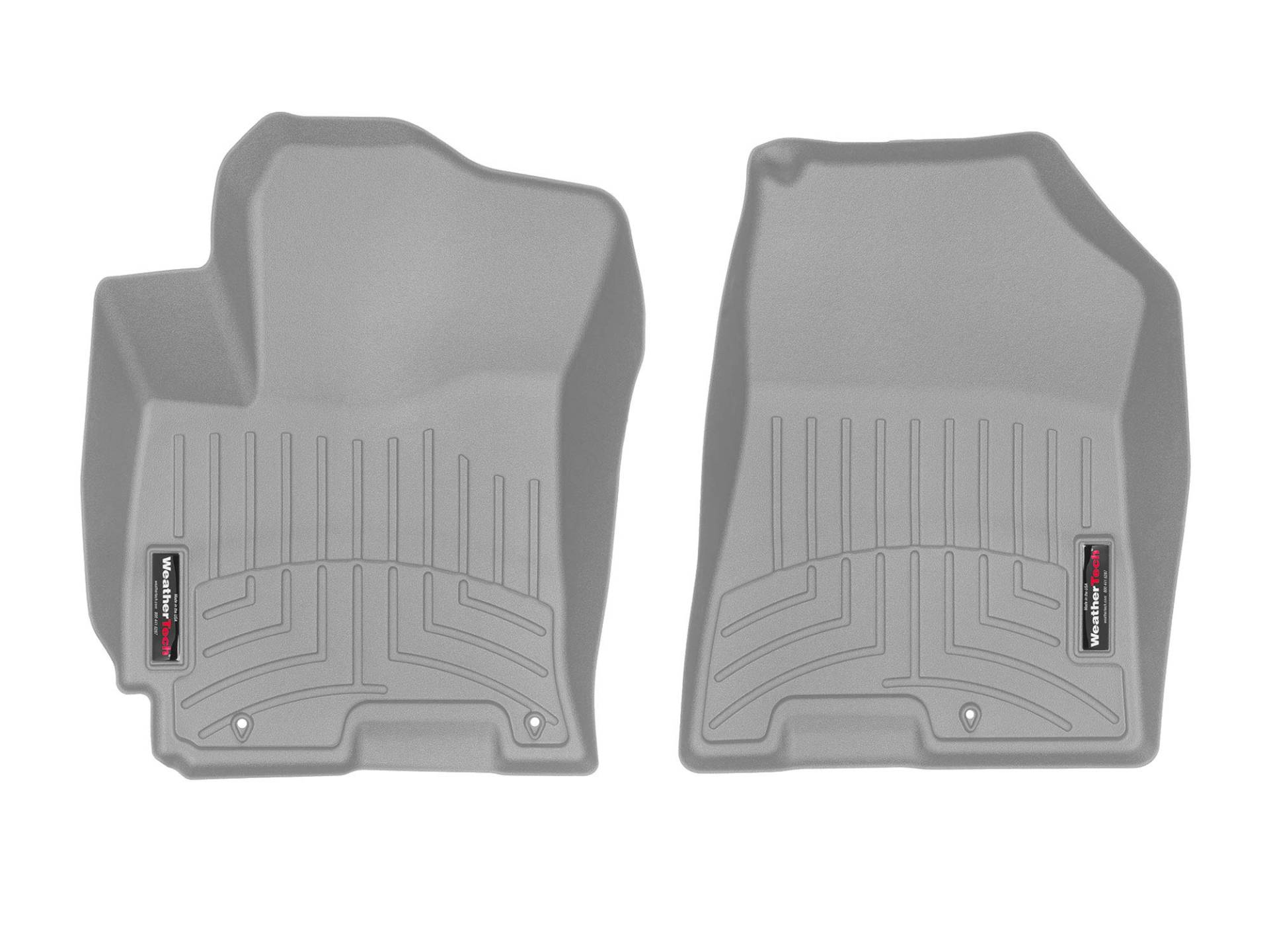 WeatherTech FloorLiner kompatibel mit Hyundai Venue 2020–2022 – 1. Reihe – Grau von WeatherTech