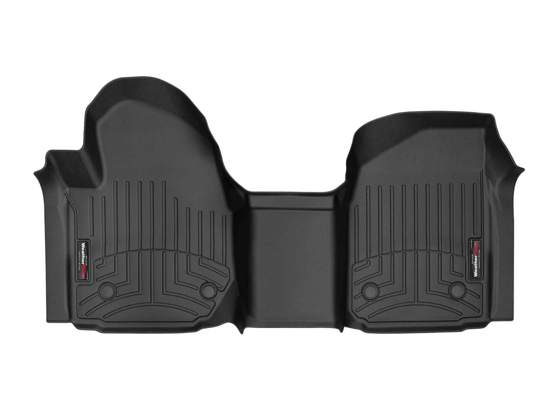 WeatherTech Fußmatten, Schwarz, individuelle Passform von WeatherTech