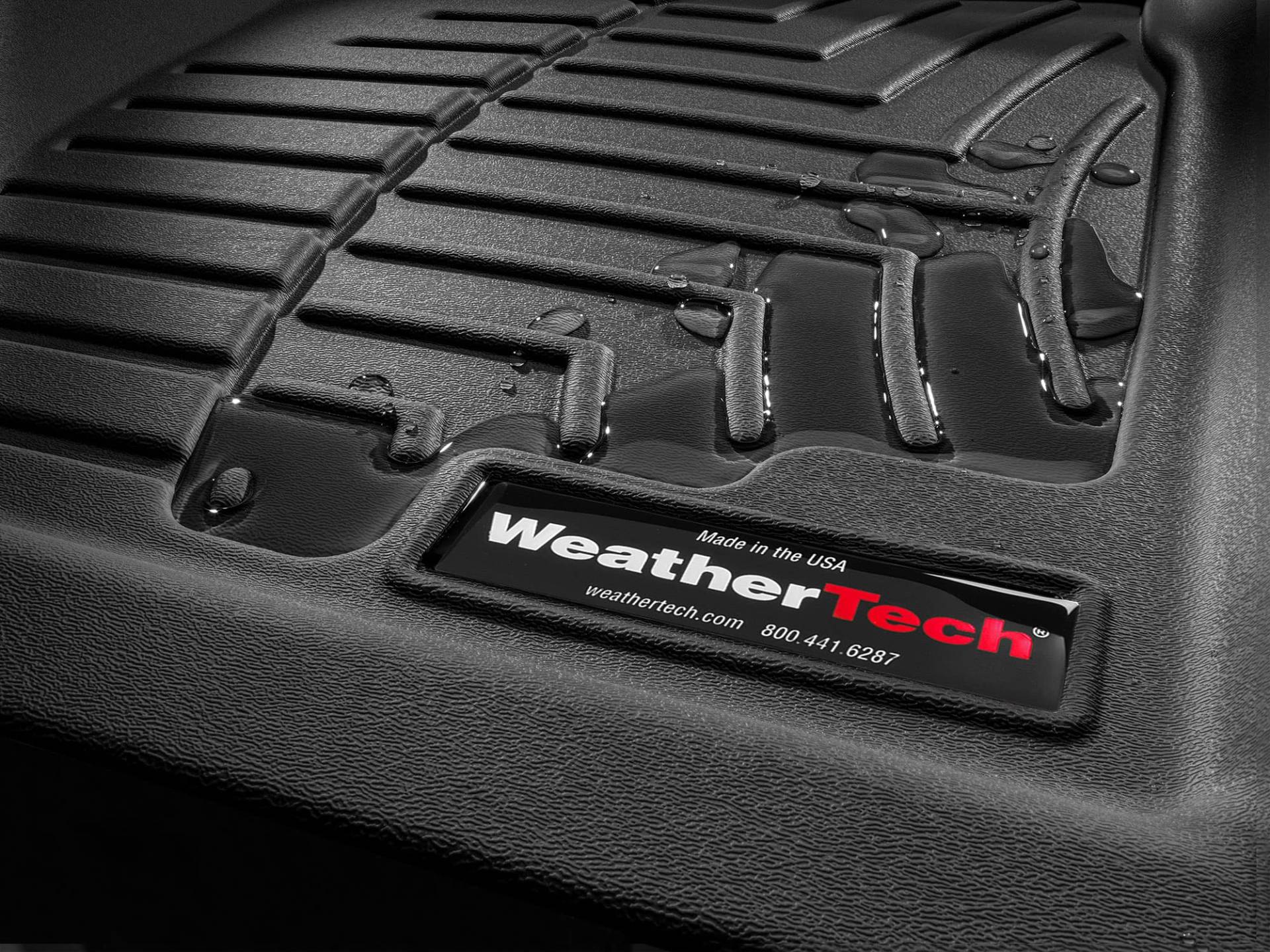 WeatherTech Gummimatten VW Touran (5T1) 05/2015-j., 1 durchgehende Rückmatte von WeatherTech