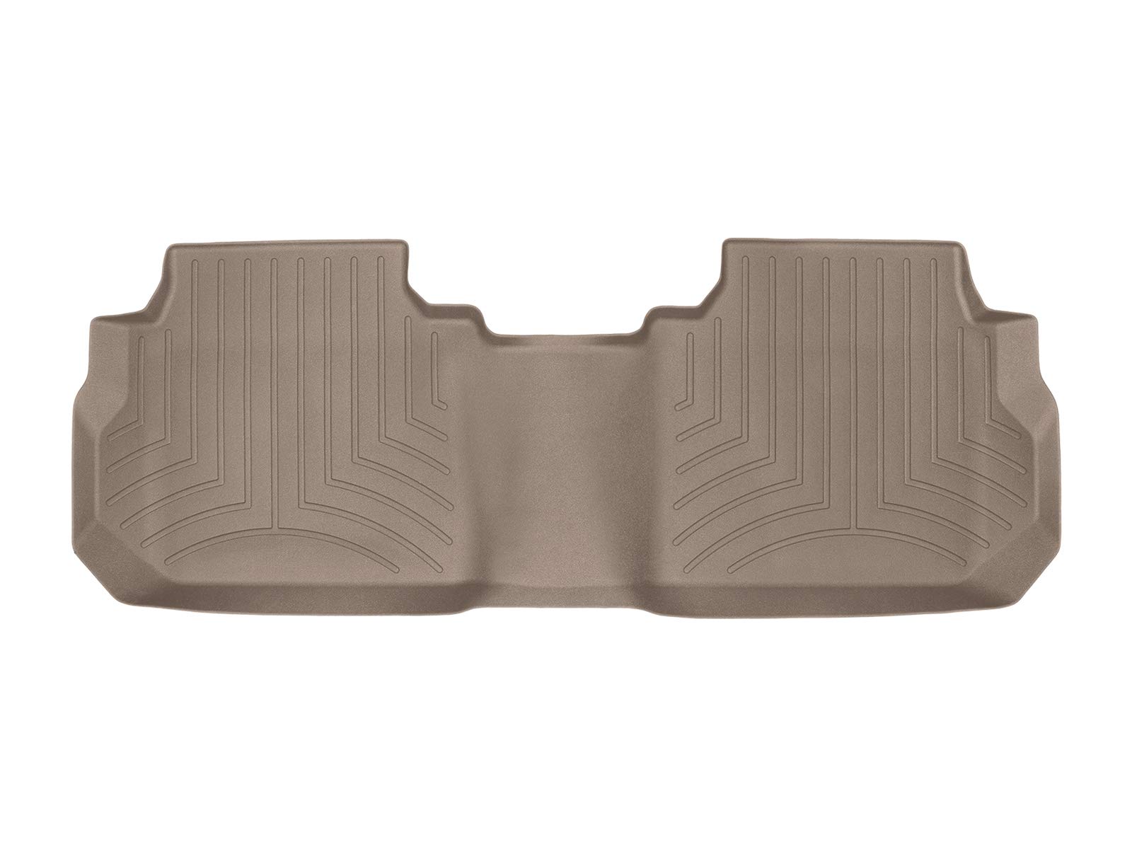 WeatherTech Passgenaue Bodeneinlage für Cadillac XT5-2. Reihe (hellbraun) von WeatherTech