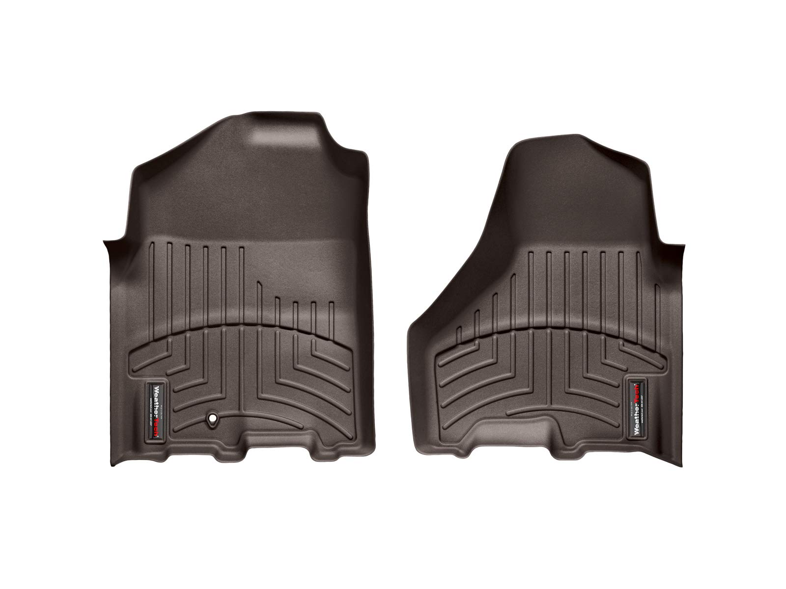 WeatherTech Passgenaue Bodeneinlagen für Ram Truck 1500, Ram Truck 2500/3500, Ram 1500, Ram 2500/3500-1. Reihe (472161), Kakao von WeatherTech