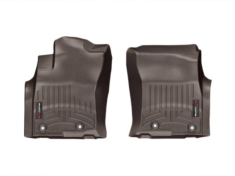 WeatherTech Passgenaue Bodenmatten für GX, 4Runner – 1. Reihe (474931), Kakao von WeatherTech