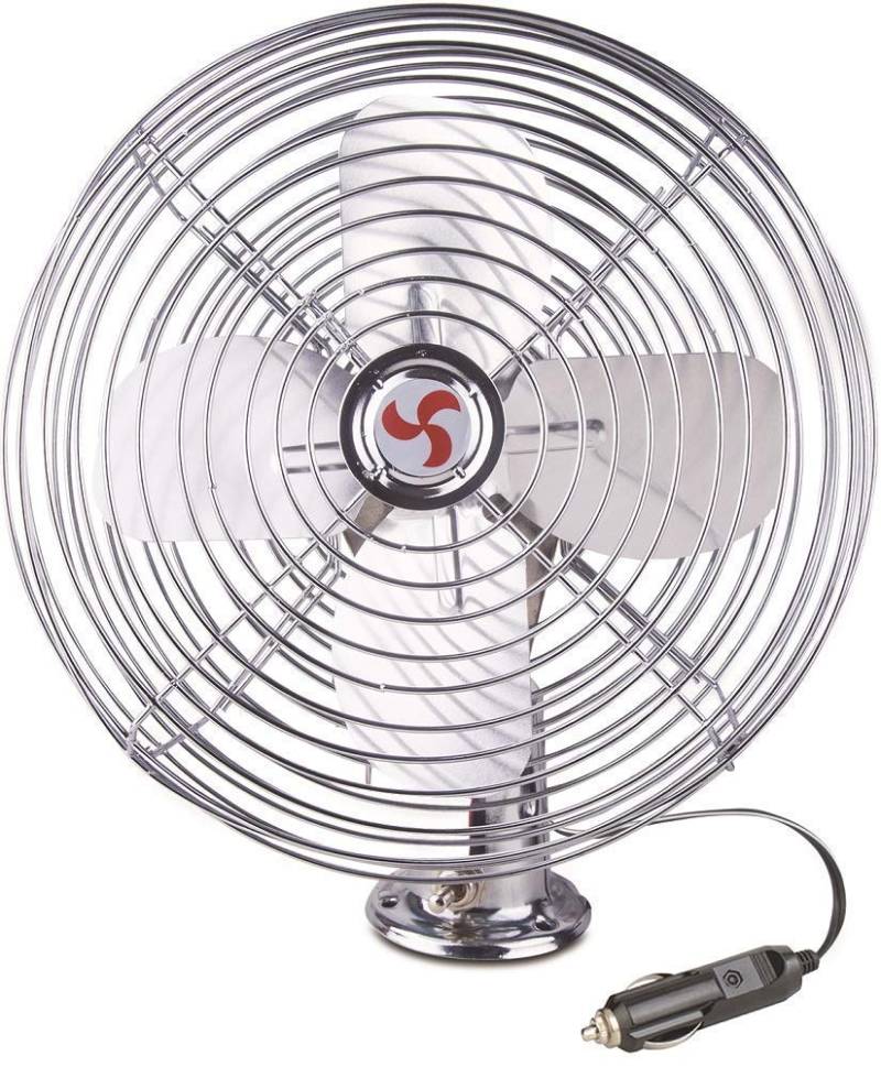 Wehmann Ventilator Jumbo 24V 24 Volt Durchmesser 23 cm 8" komplett aus Metall verchromt von Wehmann