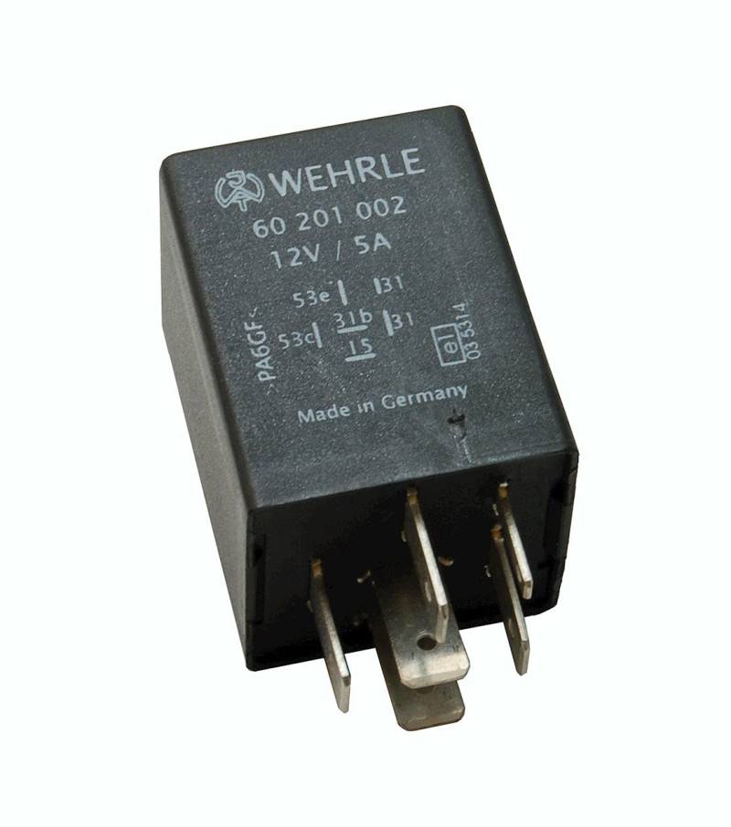 WEHRLE 60201002 Wisch-Wasch Relais 12V 5A von Wehrle