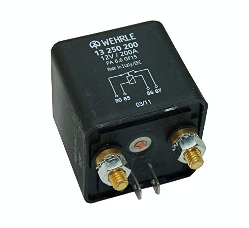 WEHRLE Heavy Duty Relais 12 Volt, 200 Ampere, Schließer von Wehrle