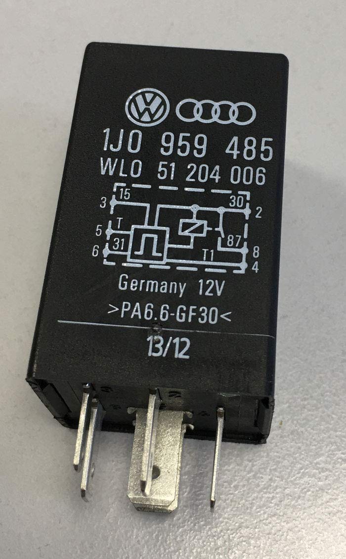 WEHRLE Relais 12V Kühlerlüfter passend fuer Audi,VW 181 von Wehrle