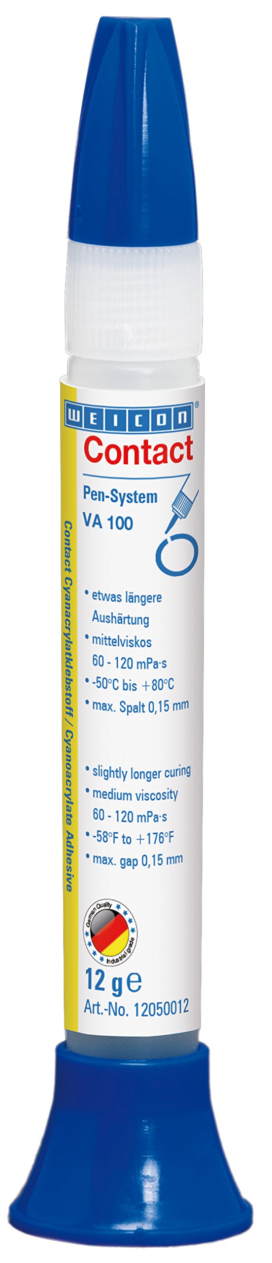 WEICON Contact VA 100 12 g | Cyanacrylat-Klebstoff | Universalkleber von WEICON