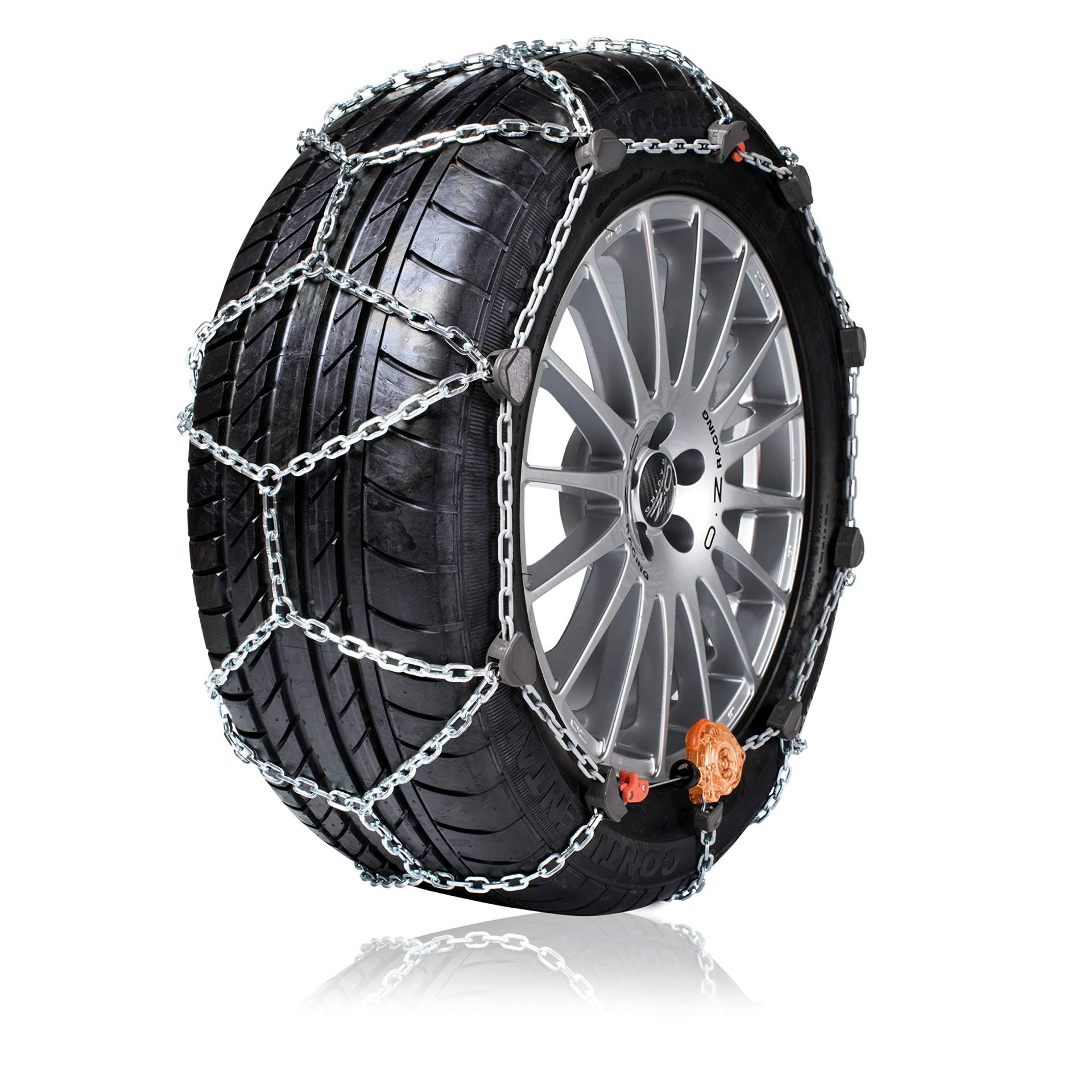 Weissenfels Sport 50 Schneeketten, zugelassen, 1 Paar, empfohlen für Compact SUV, NRCS050STD von Weissenfels