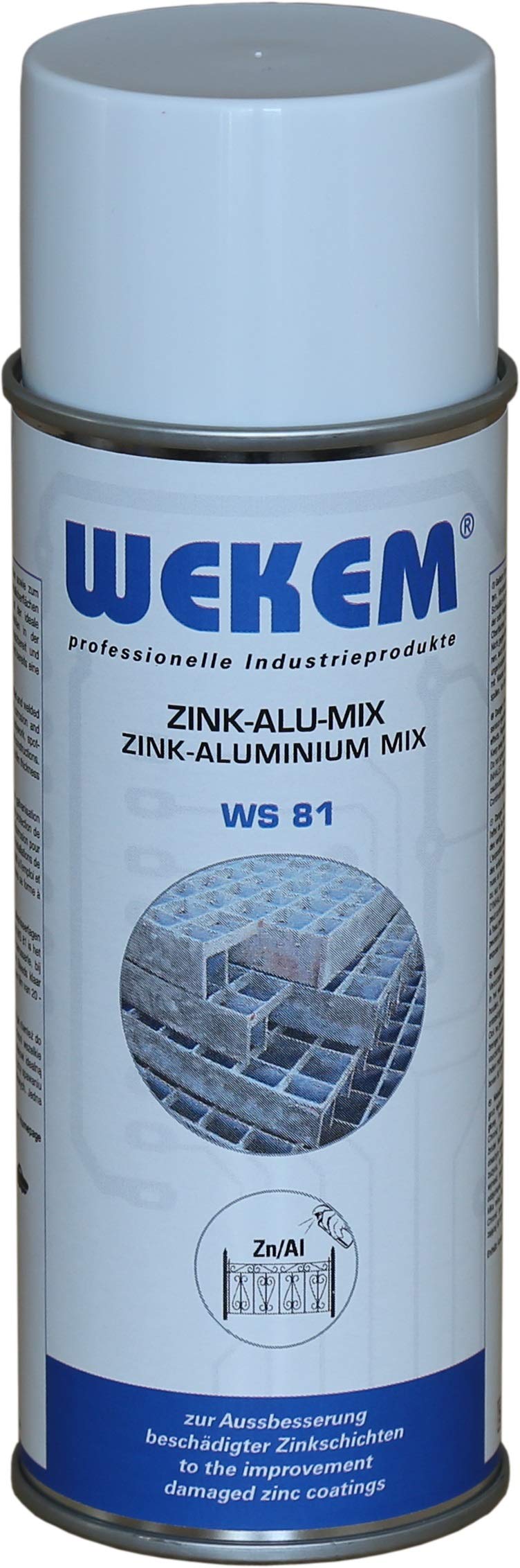 12x 400ml Wekem Zink-Alu-Mix WS81 von Wekem