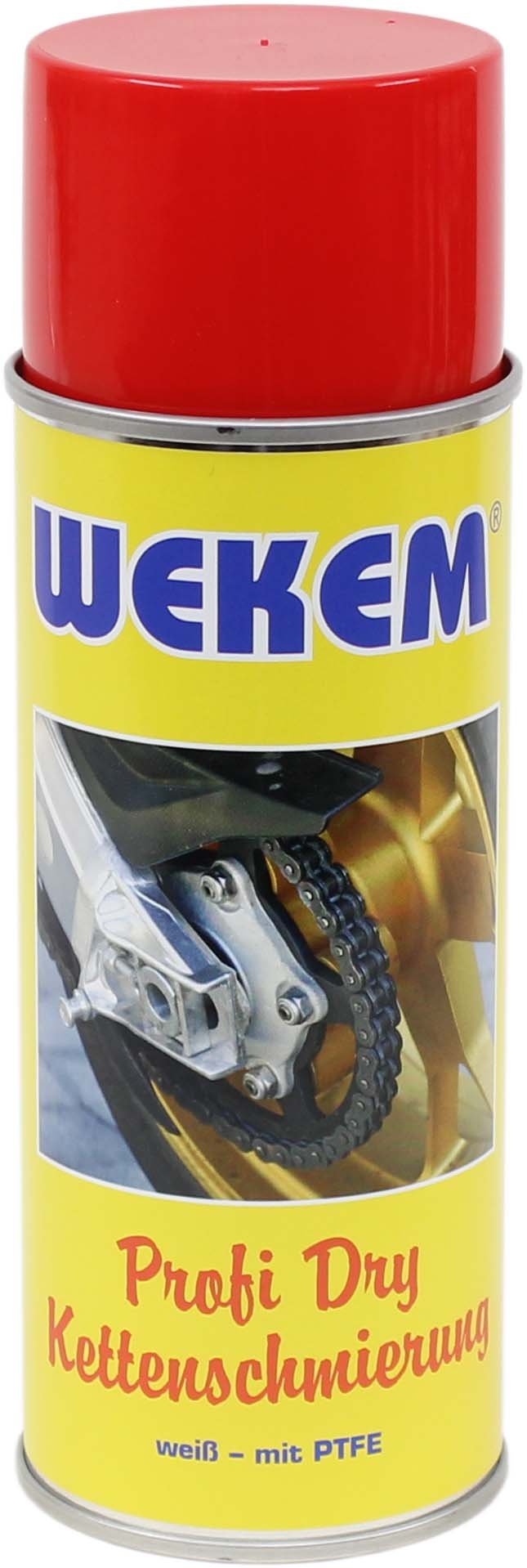 1x 400ml Wekem Kettenspray Kettenfett PTFE Teflon WS667 von Wekem