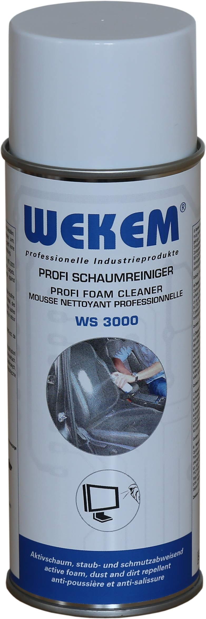 3x 400ml Wekem Profi Schaumreiniger WS3000 von Wekem