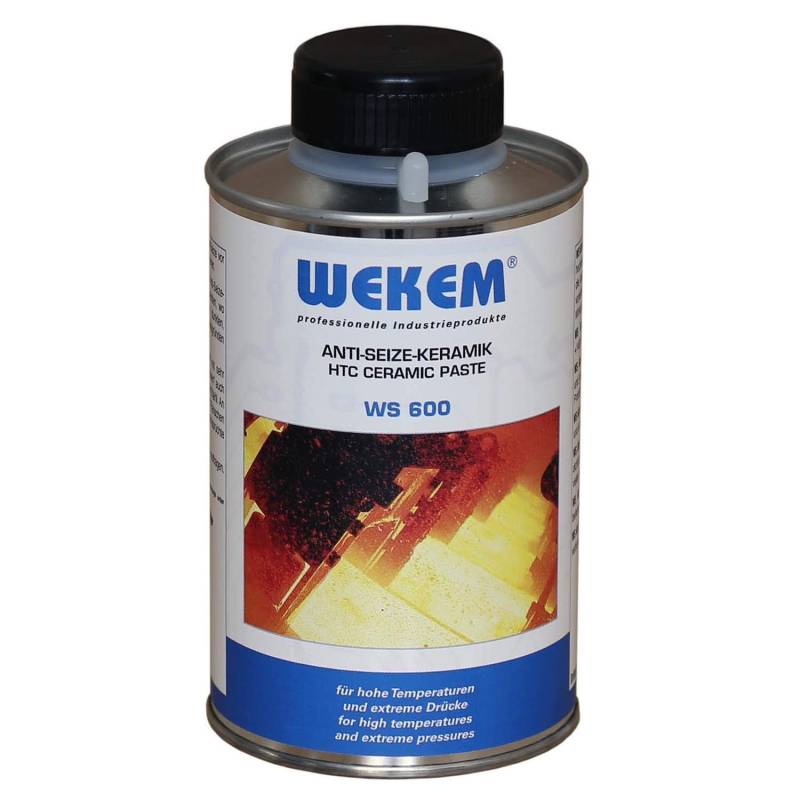 Wekem 500g Keramikpaste in der praktischen Pinseldose WS600 von Wekem