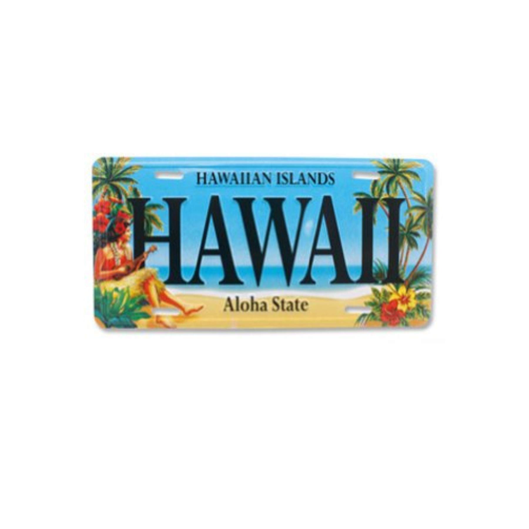 Hawaii Souvenir Nummernschild Vintage von Welcome to the Islands