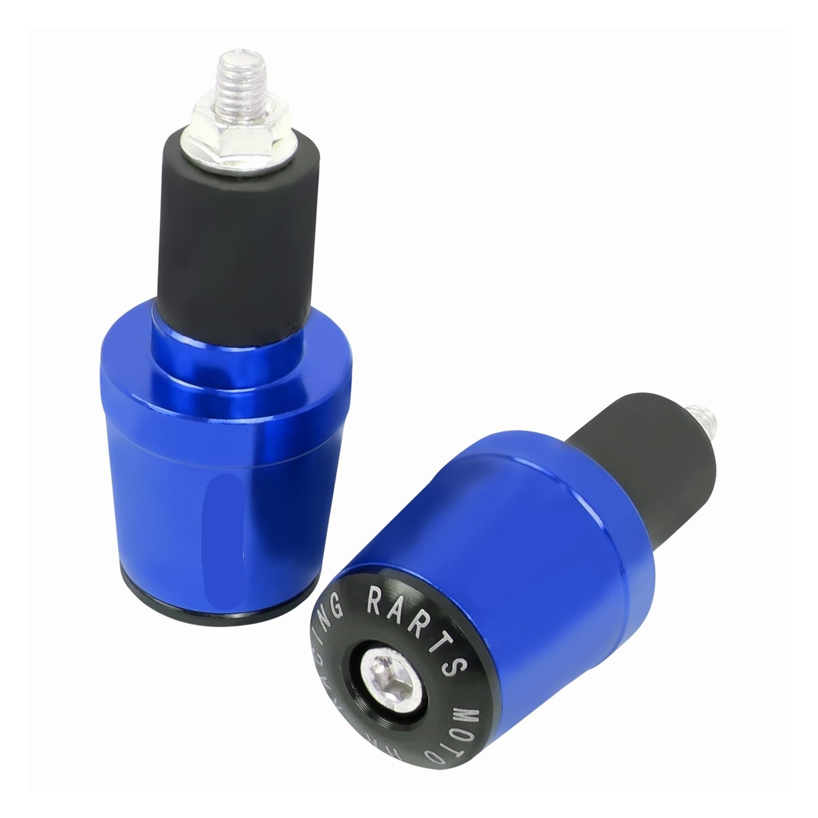 7/8 "22MM Motorrad Universal Lenker Griffe End Kappe Stecker Für Für SV 650 Für SV650X Für SV650/S Alle Jahre Lenkergewichte(Blue) von Wenqu