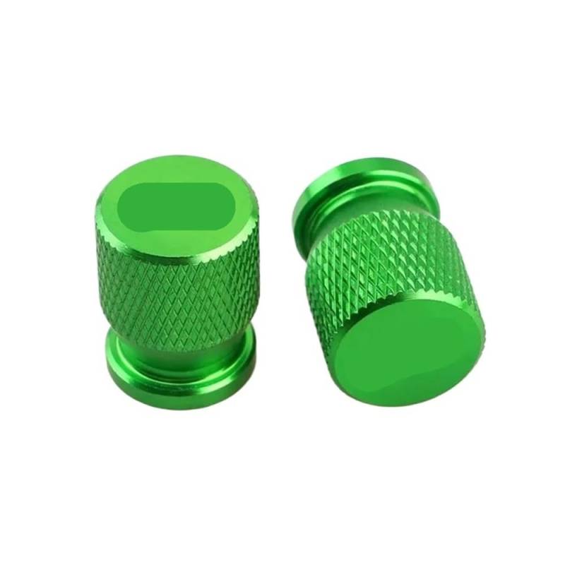 Bolzen Schrauben Für D&ucati Für Scrambler 400 800 1100 2023 Moto Reifen Ventil Kappen Stem Abckung Motorrad Zubehör(Green) von Wenqu