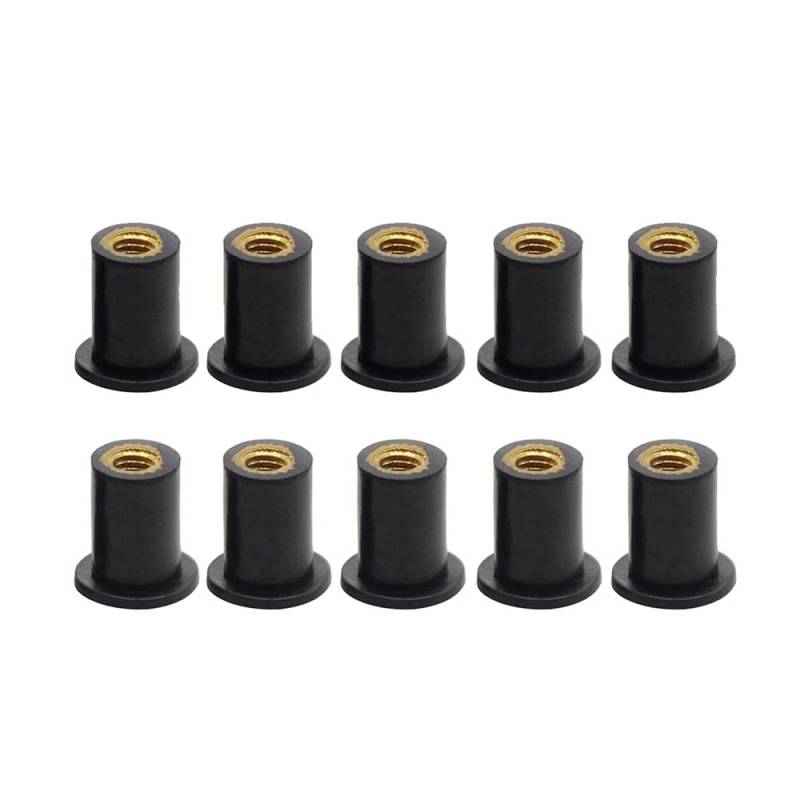 Bolzen Schrauben M5 5MM Motorrad Well Muttern Windschutzscheibe Wellnuts Für TMAX 500/530 Für Xmax 125/200/250/400 Für XT600 von Wenqu