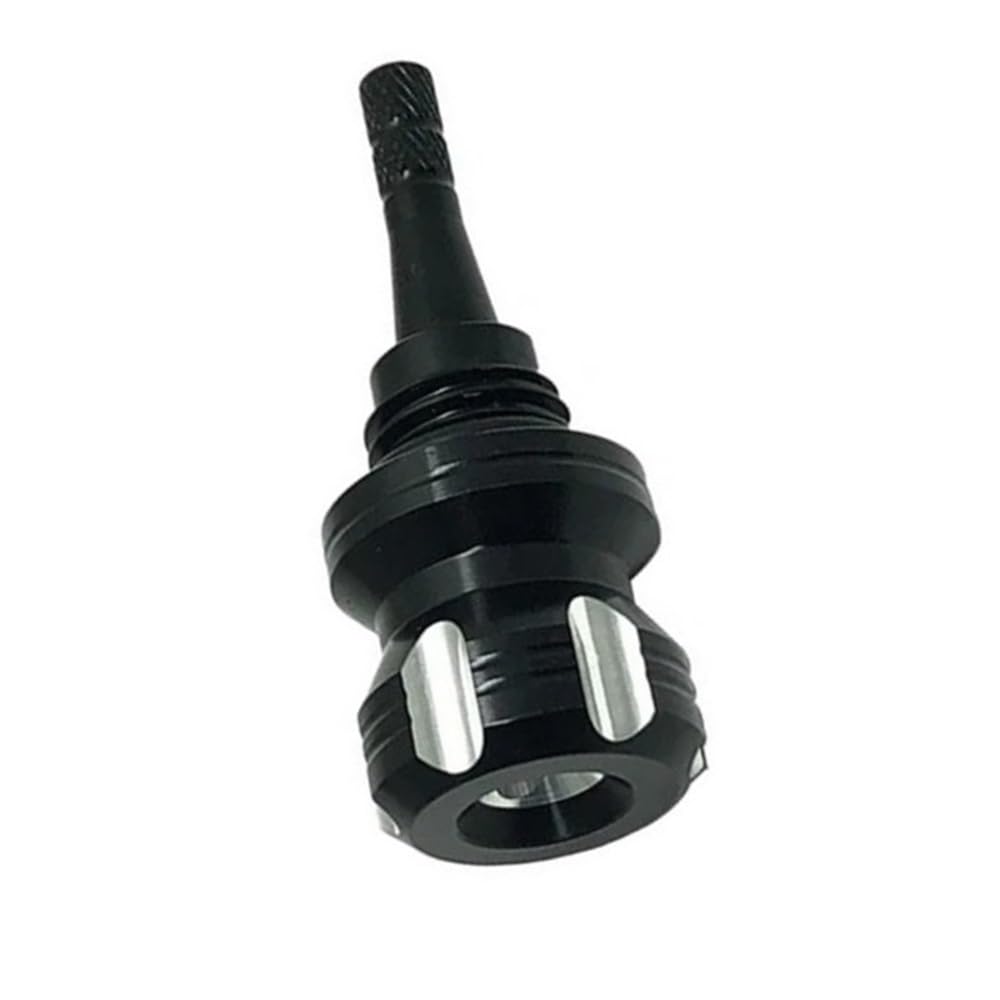 Motorrad Motor Dip Stick Schraube Ölmessstab Bolzen Für Y&amaha Für XSR155 Für XSR-155 Für XSR 155 Für MT15 Für MT-15 Für MT 15 2019-2023 Ölmessstab(Black) von Wenqu