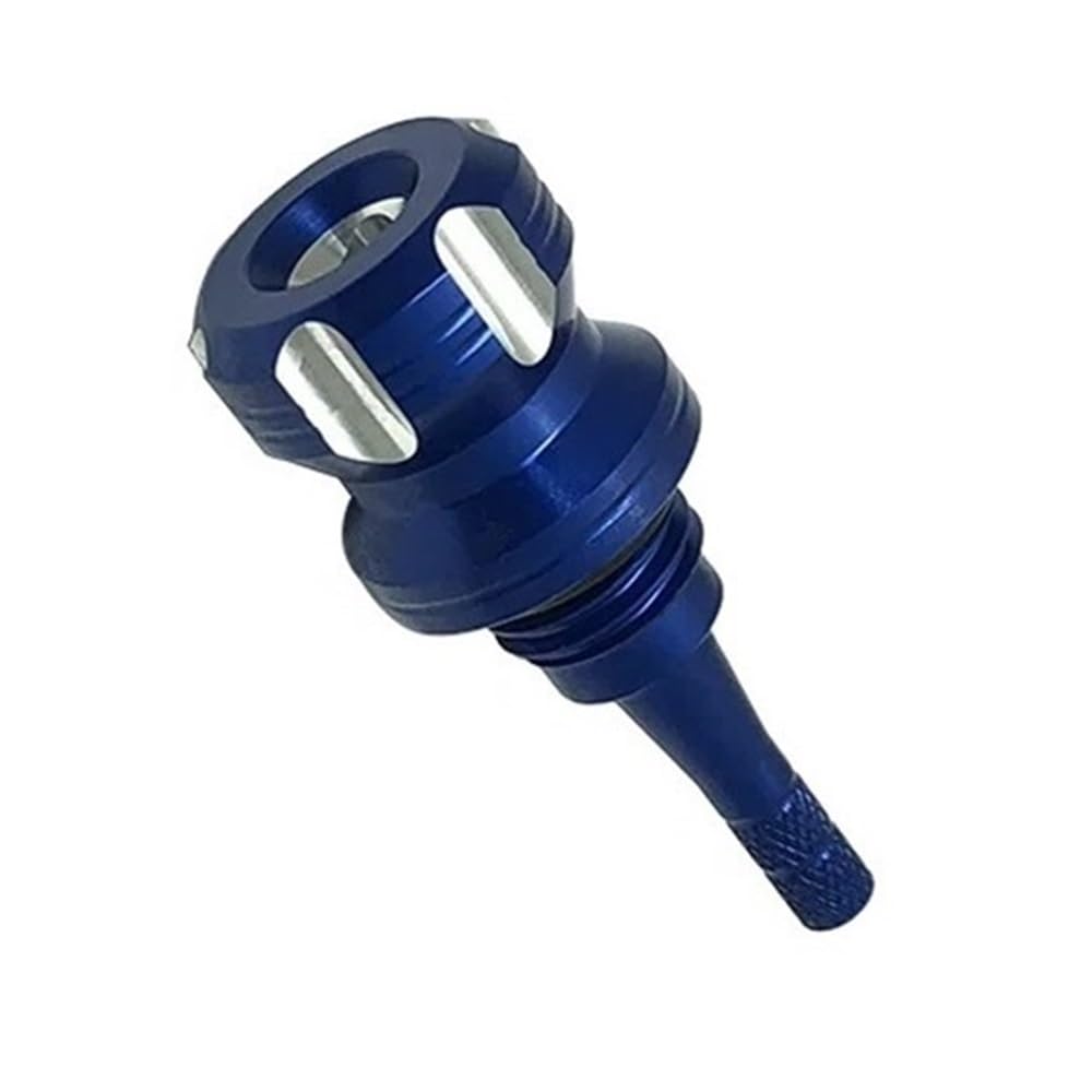 Motorrad Motor Dip Stick Schraube Ölmessstab Bolzen Für Y&amaha Für XSR155 Für XSR-155 Für XSR 155 Für MT15 Für MT-15 Für MT 15 2019-2023 Ölmessstab(Blue) von Wenqu