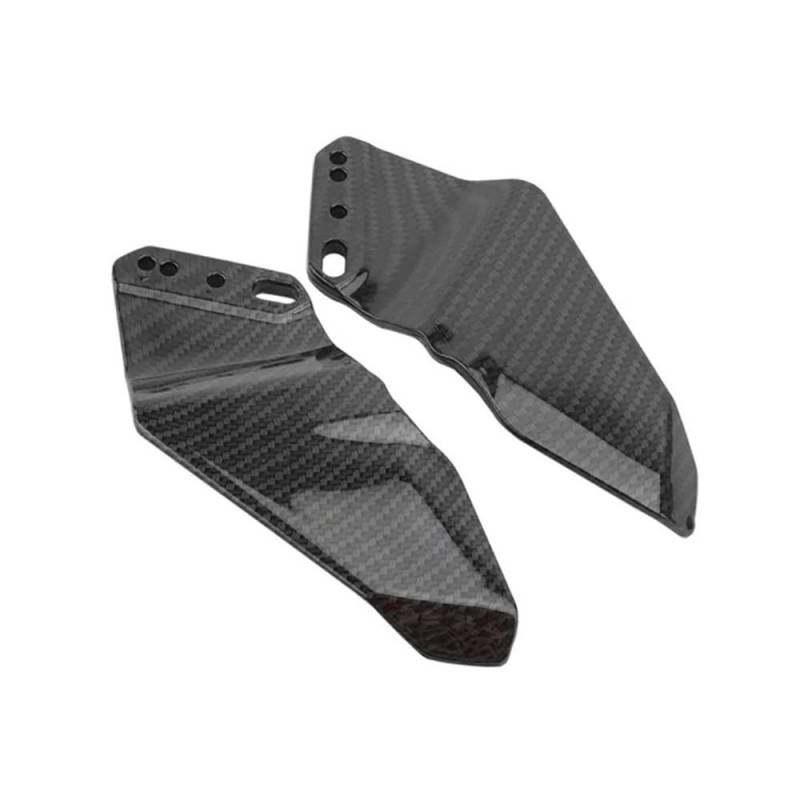 Motorrad Winglets Für CBR650R Für CBR600RR Für CBR1000RR Für CBR250R Für VFR 800 Für CBR 954 Motorradzubehör Winglet Aerodynamischer Flügelsatz Spoiler(Black) von Wenqu