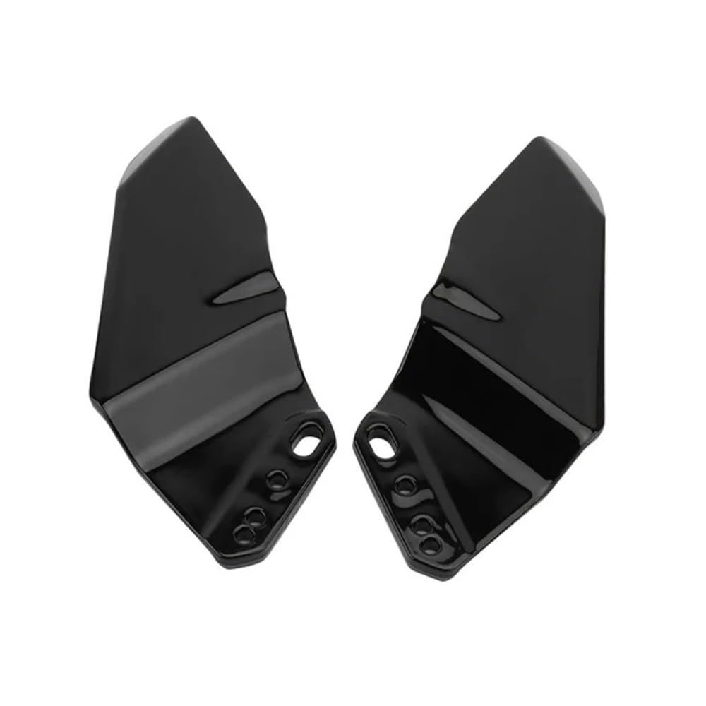 Motorrad Winglets Für CBR650R Für CBR600RR Für CBR1000RR Für CBR250R Für VFR 800 Für CBR 954 Motorradzubehör Winglet Aerodynamischer Flügelsatz Spoiler(Black-01) von Wenqu