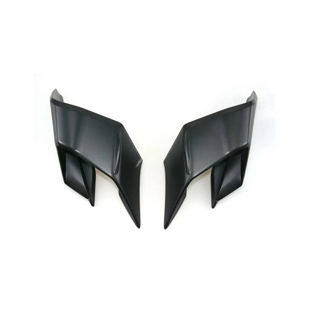 Motorrad Winglets Für Für YZF-R1 Für R1M Für YZF-R1M 2020-2023 Motorrad-Frontseitenspoilerabdeckung Winglet Aerodynamisches Flügelkit(Matte Black) von Wenqu