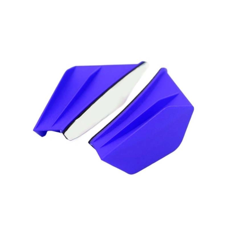 Motorrad Winglets Für Ninja 250/400 Motorrad Universal Winglet Aerodynamischer Spoiler Wing Kit Motorrad Dekoration Aufkleber(Blue) von Wenqu