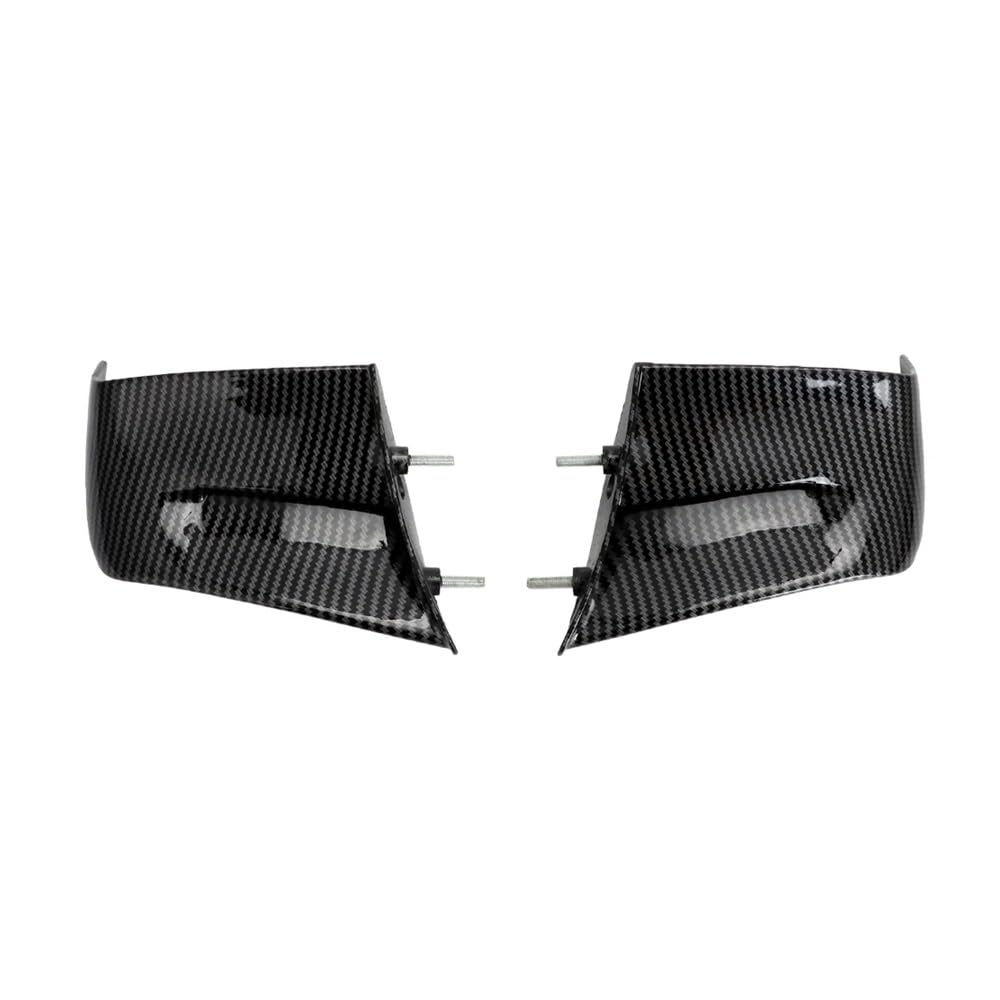 Motorrad Winglets Motorrad Winglets Aerodynamik Air Deflektor Kit Seite Flügel Verkleidung Für Für Panigale Für V4 Für V4S Für V4R SP(Carbon Fiber) von Wenqu