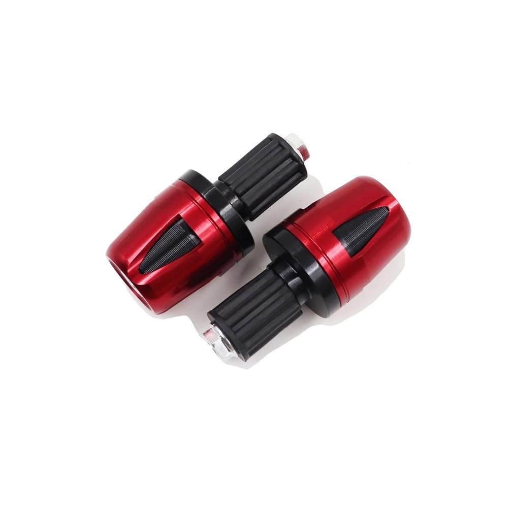 Universal 7/8" Motorrad Lenker Griffe ENN Slir Griff Slirs Für Dirt Bike Lenkergewichte(Red) von Wenqu