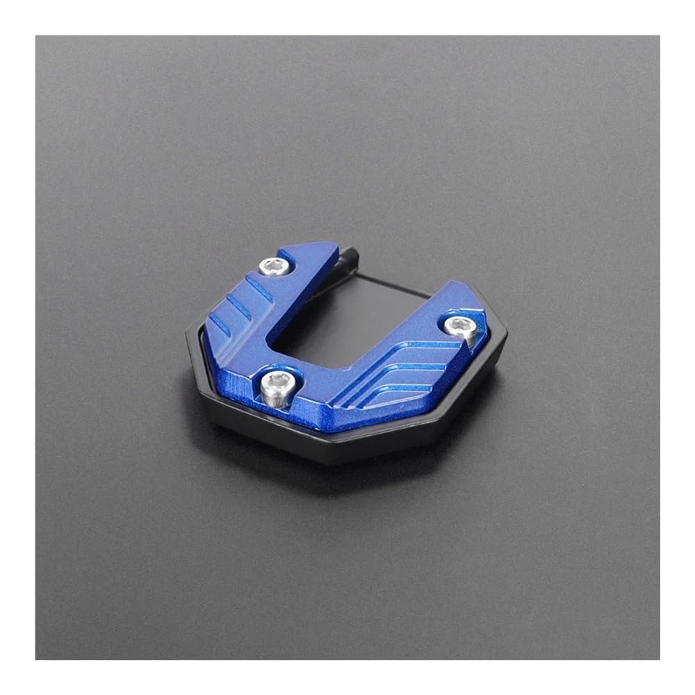 Wenqu Vergrößern Unterstützung Universal Kickstand Anti-Skid Vergrößern Extender Fuß Seite Stehen Verlängerung Pad Unterstützung Platte Für R1200RT Für R1250RT(Blue) von Wenqu