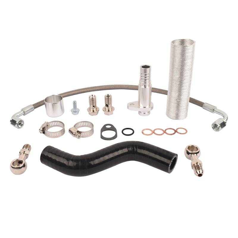 Turbo Ölzufuhr + Rücklaufleitung Kit Kompatibel mit Coo*per S R56 R57 R58 K03#020-0201 020-0201A Weonefit von Weonefit