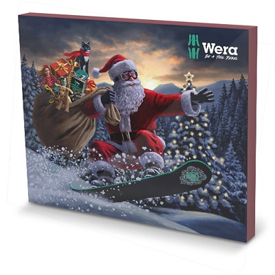 Wera Adventskalender 2024 Be a tool rebel von Wera