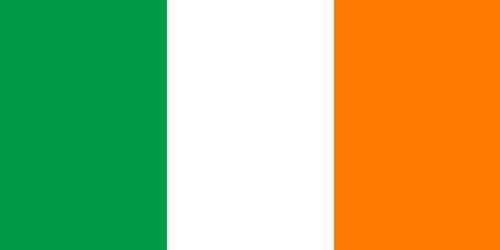 2x Auto Aufkleber " IRLAND - FLAGGE " 2x Car Sticker Fahne (ca. 8x5 cm) von Werbetechnik Sotirios Papoutsis