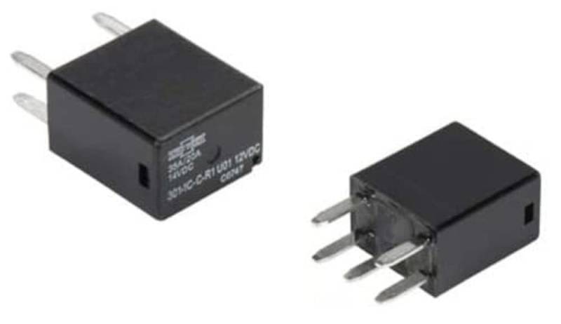 Wesgarde-Komponenten-Relais – 301-1C-C-C-R1U01-12VDC von Wesgarde Components