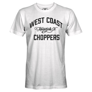 West Coast Choppers Motorcycle Co. T-Shirt Weiss von West Coast Choppers
