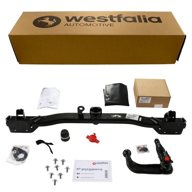 Westfalia Abnehmbare Anhängerkupplung für BMW 5er Limousine/Touring (E60/E61) (BJ 07/2004-09/2010) von Westfalia Automotive