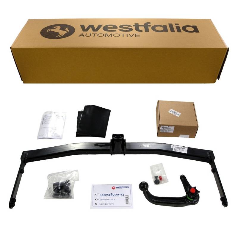 Westfalia Abnehmbare Anhängerkupplung für Seat Altea XL + Freetrack (BJ 10/2006-12/2015) - nur für Fzg ohne Vorrüstung - im Set mit 13-pol. fzg.-spez. Westfalia Elektrosatz von Westfalia Automotive