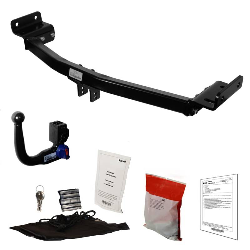 Westfalia Automotive Witter Towbars KA31Q Abnehmbare Schwanenhals-Anhängerkupplung für Kia Sportage SUV (MK3) (01/2010-01/2016) von Witter