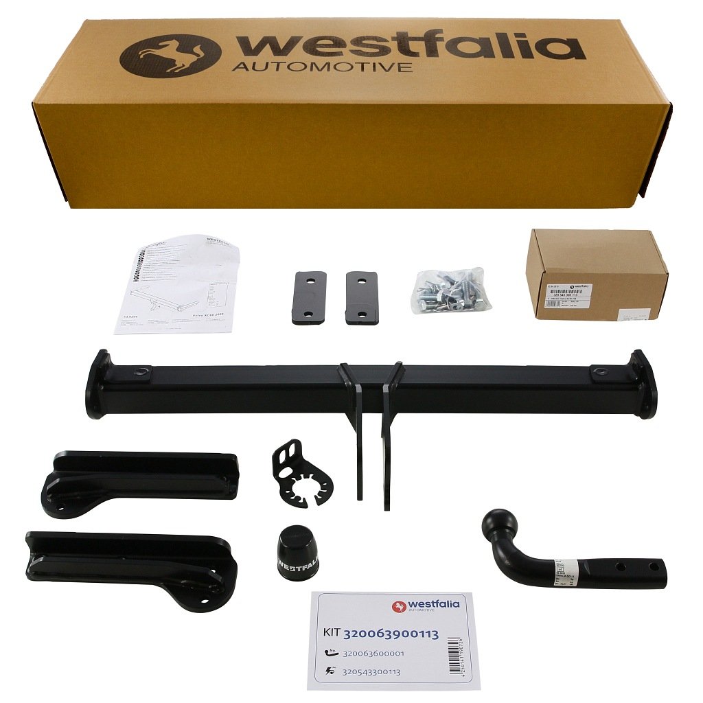 Westfalia starre Anhängerkupplung für Volvo XC60 (BJ 11/2008-07/2014) - im Set mit 13-pol. fzg.-spez. Westfalia Elektrosatz von Westfalia Automotive