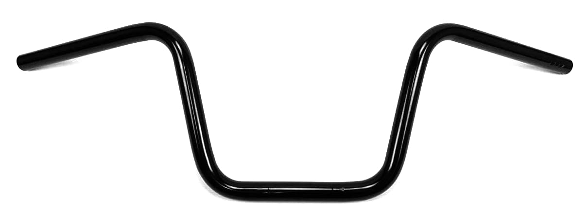 1 Zoll (25,4mm) Lenker Universell Narrow Ape Hanger 22cm Schwarz von Westland Customs