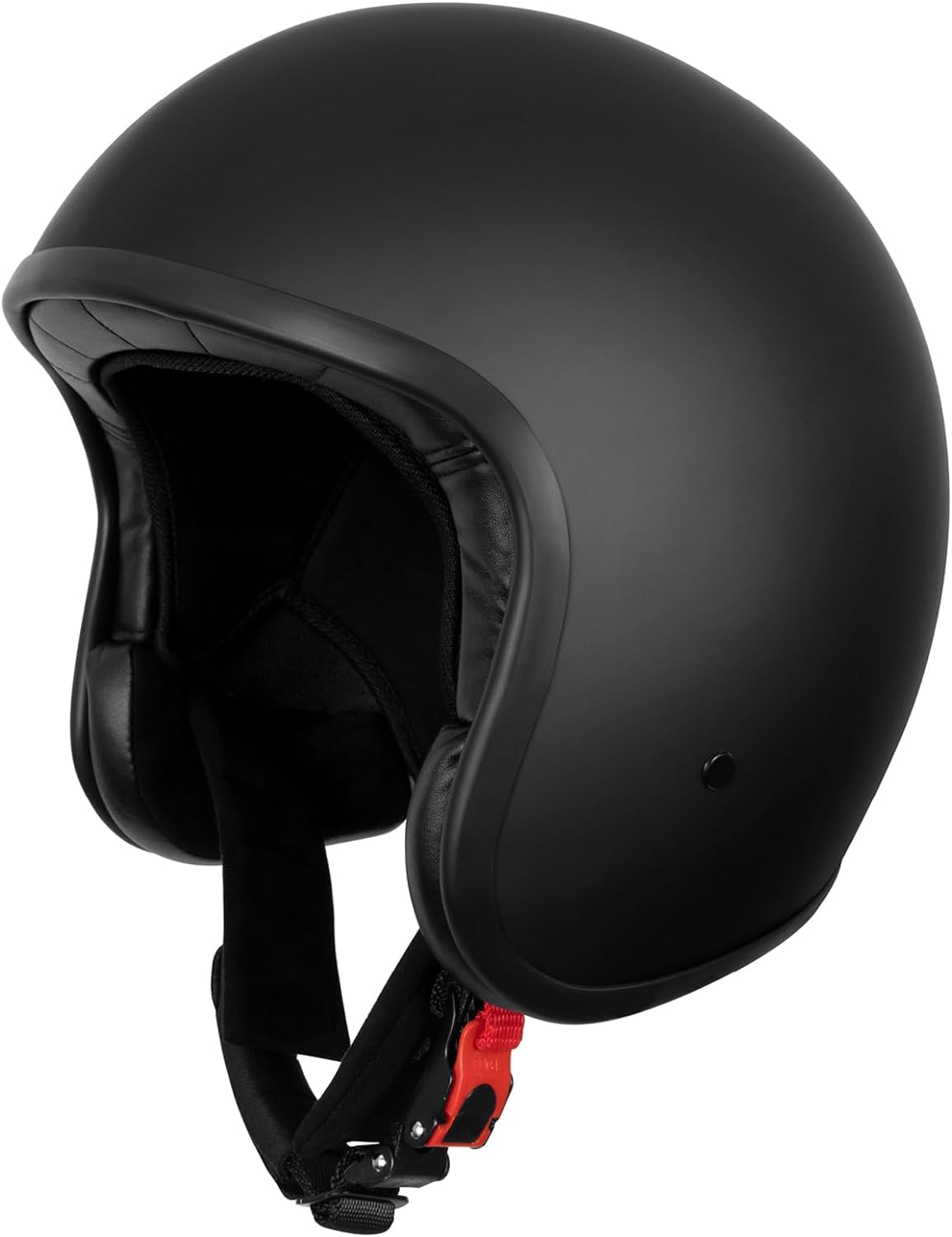 Westt Jethelm Retro Helm ECE 22.06 Zertifiziert Motorradhelm für Herren Damen Roller Helm Moped Helm Mofa Helm Motorrad Halbschalenhelm Chopper Helm für Motoroller von Westt