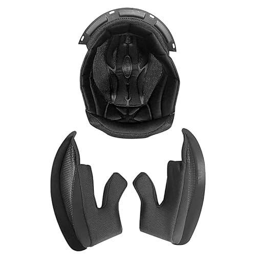 Westt Motorrad Helmpolster Helmunterlage Helm Pads für Modell Cross X Motorradhelm Klapphelm Integralhelm S/M/L/XL von Westt