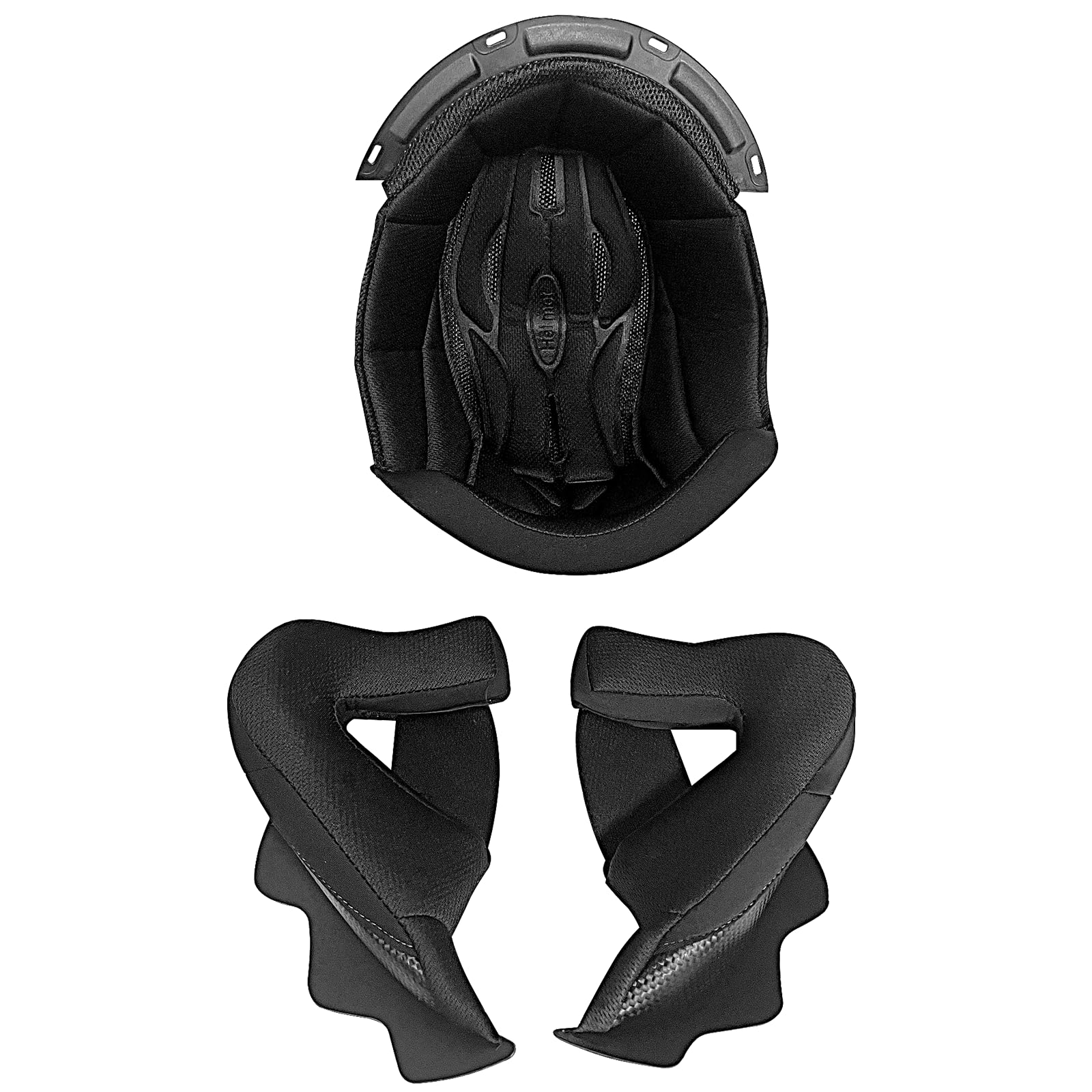 Westt Motorrad Helmpolster Helmunterlage Helm Pads für Modell Torque Motorradhelm Klapphelm Integralhelm S/M/L/XL von Westt