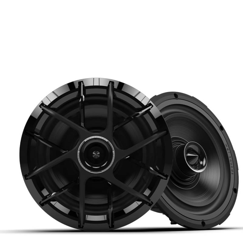 wet sounds Zero 8 XZ-B Koaxial-Hochtöner, 20,3 cm, Schwarz von Wet Sounds